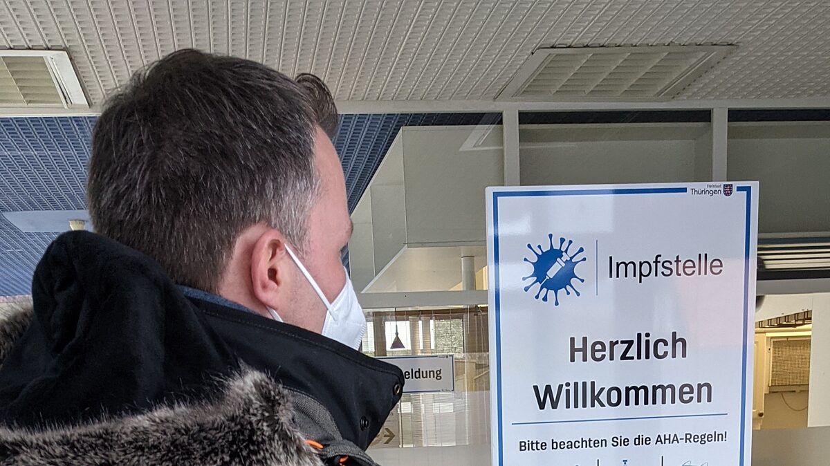 Besuch der Impfstelle Ilmenau