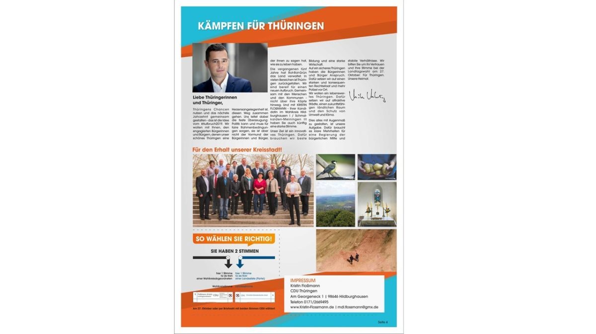 Kandidatenzeitschrift Landtagswahl 4